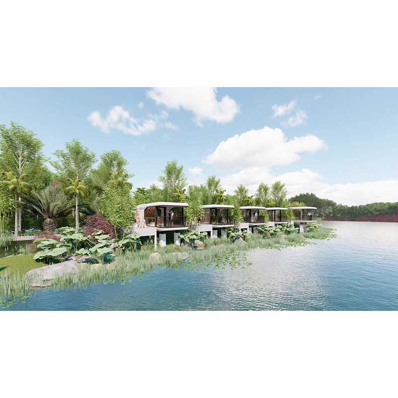 JMXL V1 Prefab Container House Durable Design Eco-friendly Material Small Mobile House Home with Smart Control System