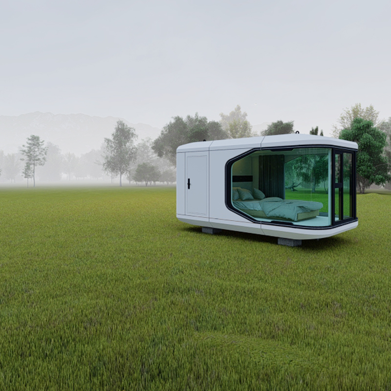 JMXL V11 Light Steel Prefabricated Mobile Glass House Design
