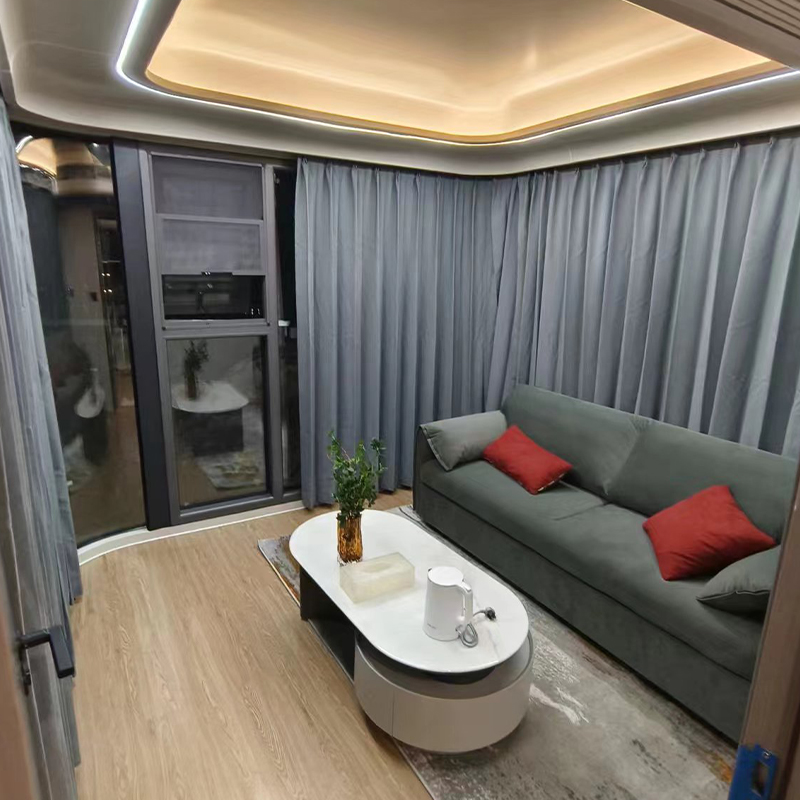 JMXL V9 Luxury Prefabricated House Villa Camping Holiday Travel Modern Furnished Bedroom And Bathroom House