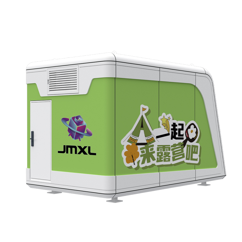 JMXL V10 Prefabricated House Earthquake Resistant Light Steel Prefabricated Modular House Outdoor Office Modern Mobile House