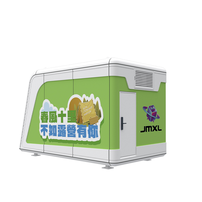 JMXL V10 Prefabricated House Earthquake Resistant Light Steel Prefabricated Modular House Outdoor Office Modern Mobile House
