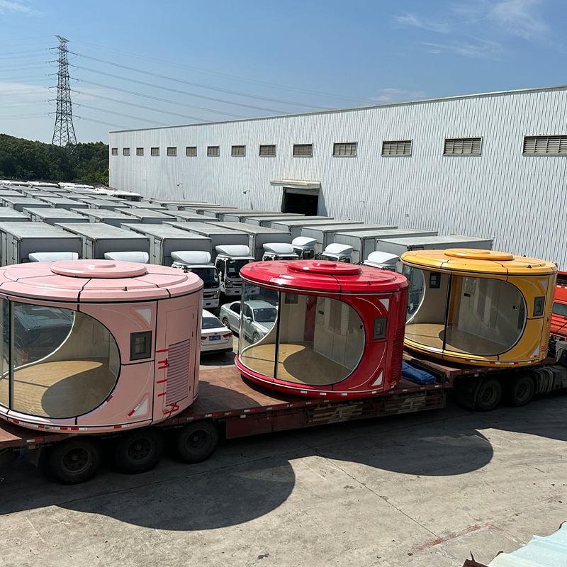 JMXL V6 Aluminum Alloy Shell Modern Style Prefabricated Home Mobile Prefabricated House
