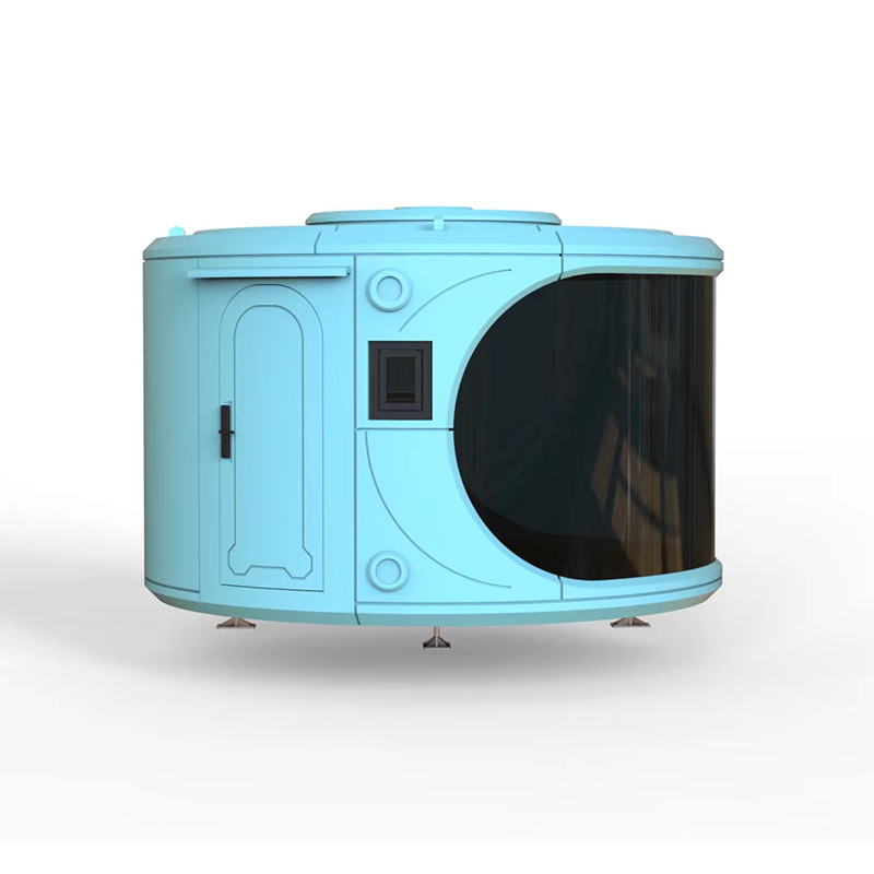 What are the sustainable development considerations for prefabricated houses?