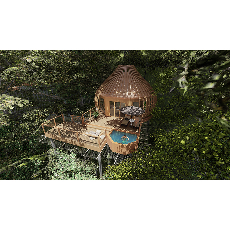Log Cabin Camping Room Dream Tree House Hotel Resort Camping Base Room Scenic Resort Cabin