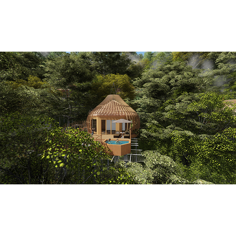Log Cabin Camping Room Dream Tree House Hotel Resort Camping Base Room Scenic Resort Cabin