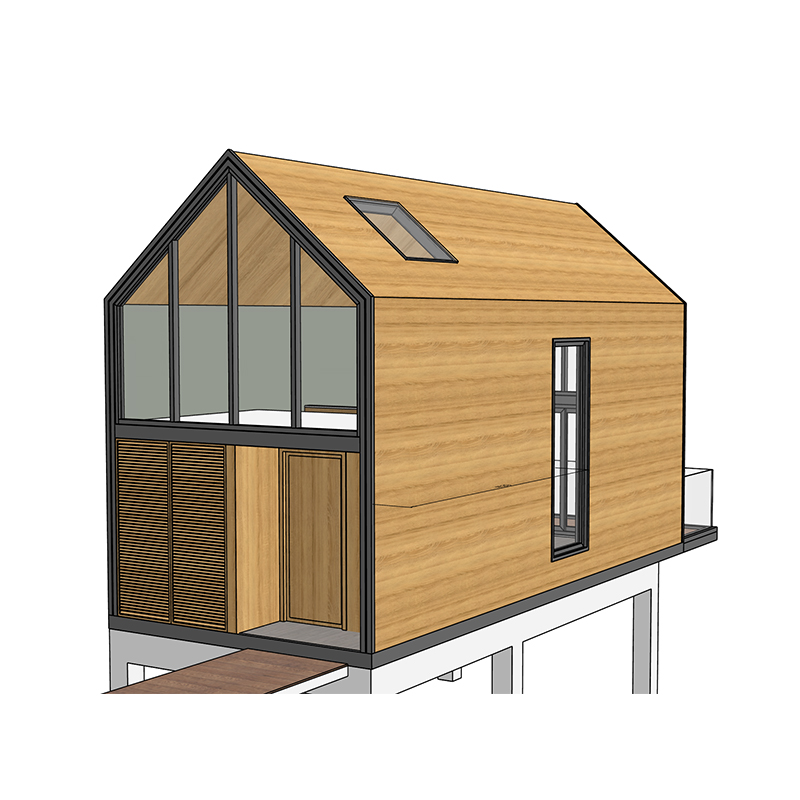 Double-Storey Wooden House Outdoor Camp Residence Internet Celebrity Container House Holiday Home Cabin Mobile Home Outdoor House